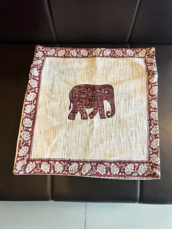 Cotton_Traditional_Elephant_Motif_Square_Cushion_Cover
