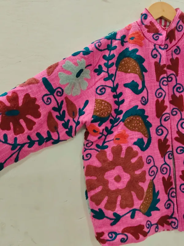 Pink_Floral_Printed_Full_Sleeve_Zip_Up_Jacket_For_Women