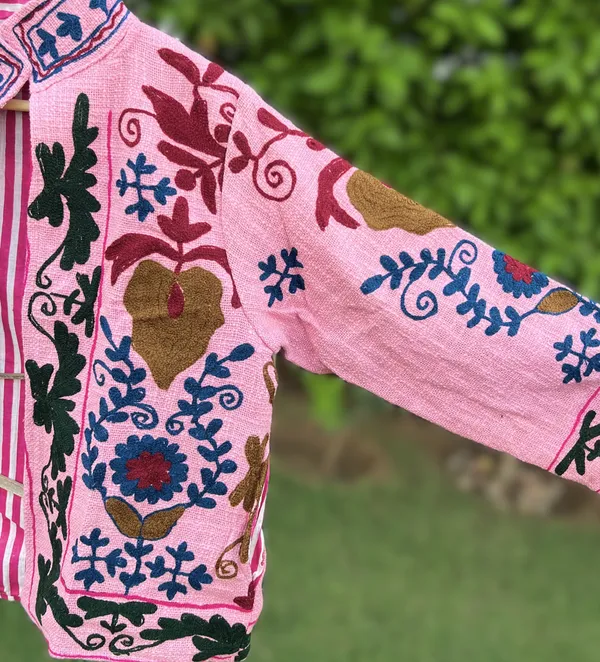 Pink_Embroidered_Floral_Winter_Jacket_For_Women