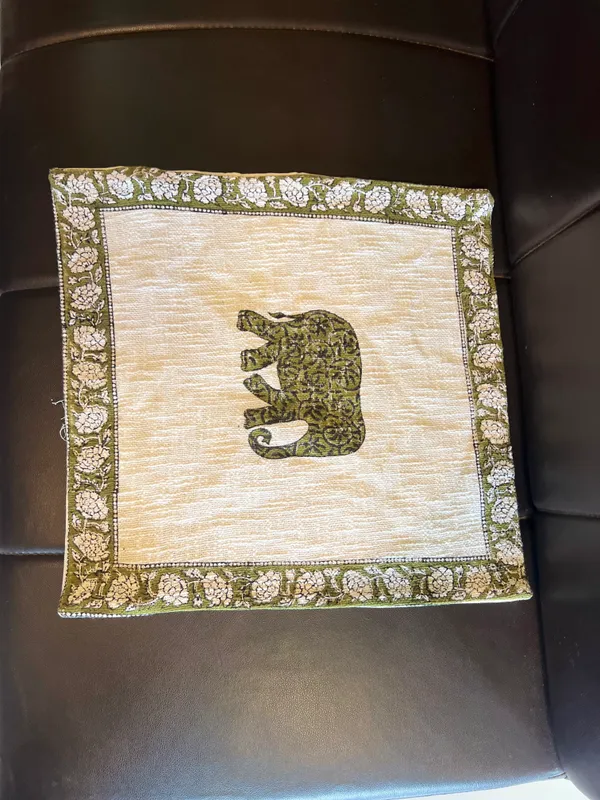 Cotton_Elephant_Motif_Cream_Square_Cushion_Cover