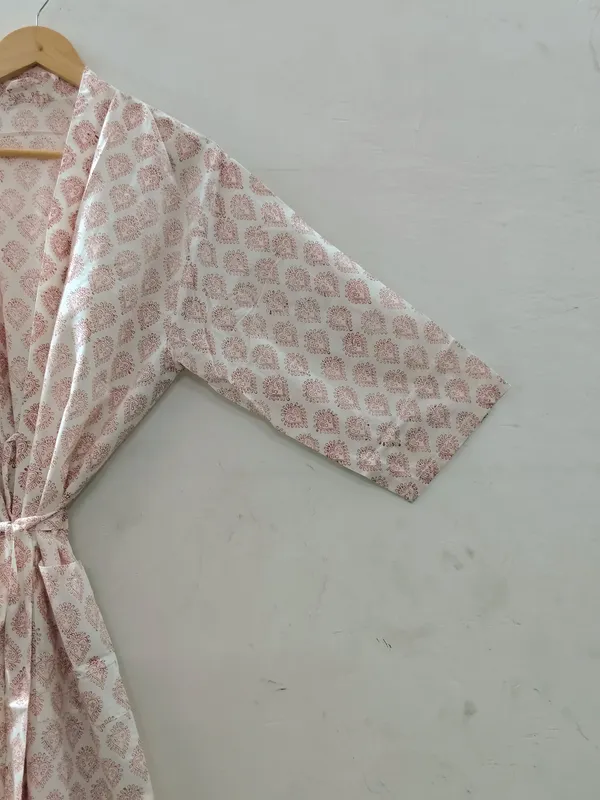 Pink_Cotton_Printed_Wrap_Kimono_Robe_For_Women