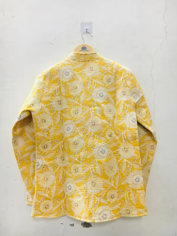 Yellow_Cotton_Floral_Printed_Jacket_For_Women
