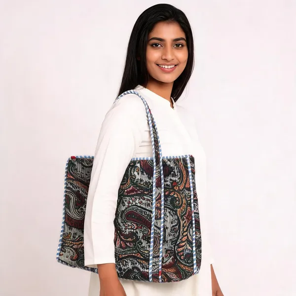 Multicolor_Cotton_Paisley_Print_Quilted_Tote_Bag_For_Women
