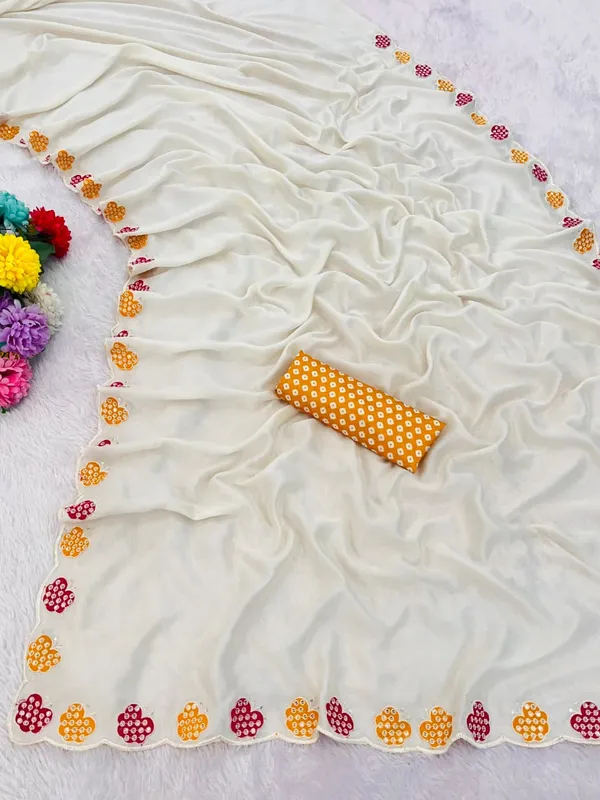 White_Vichitra_Silk_Dupatta_For_Women