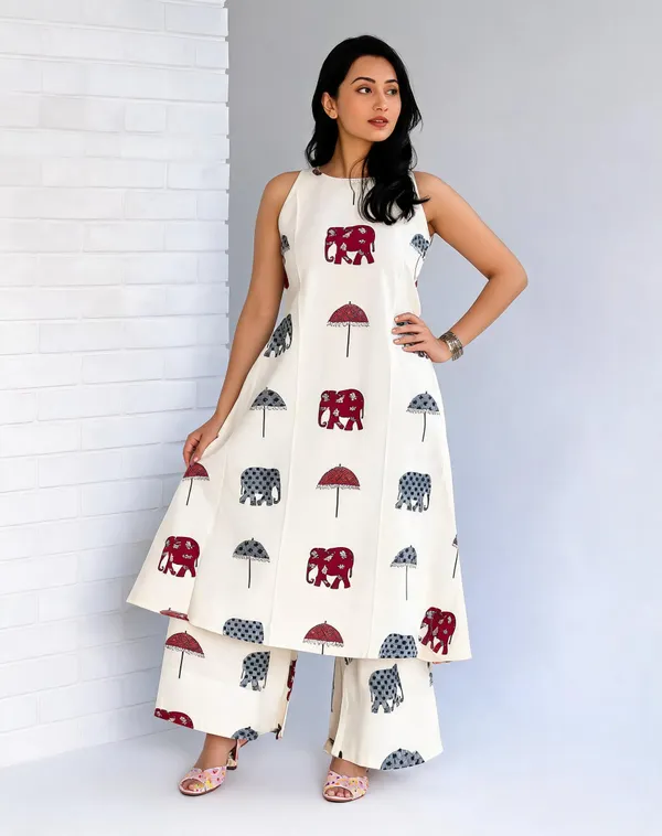 Ivory_Cotton_Dress_For_Women