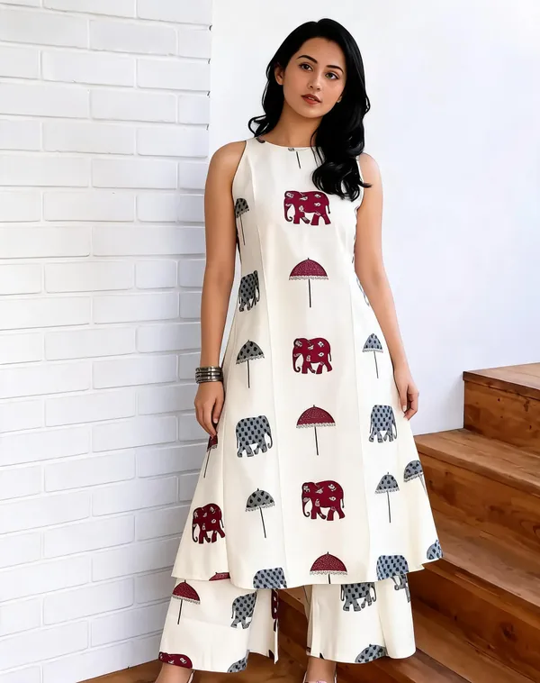 Ivory_Cotton_Dress_For_Women