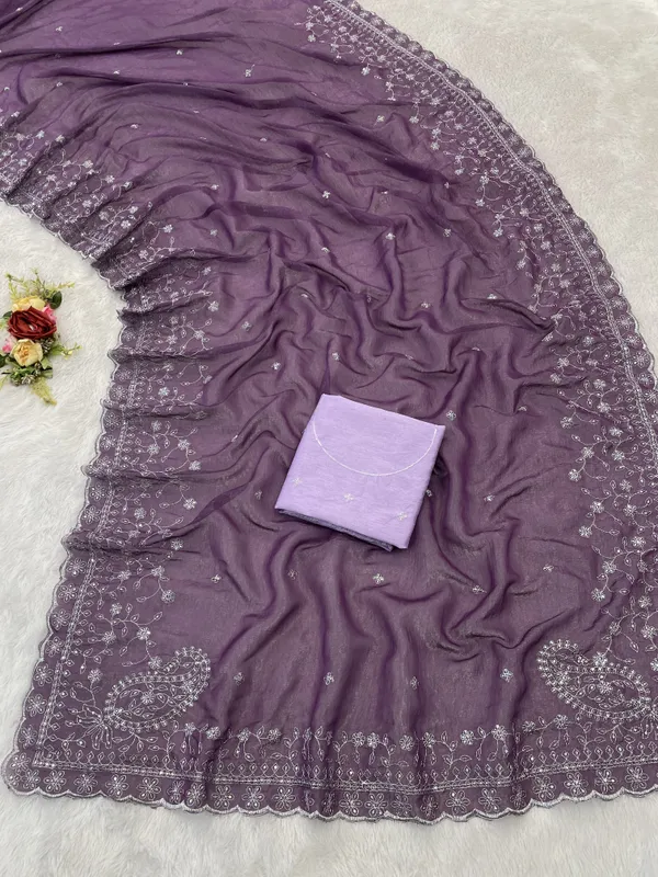 Purple_Soft_Crunchy_Crush_Saree_For_Women