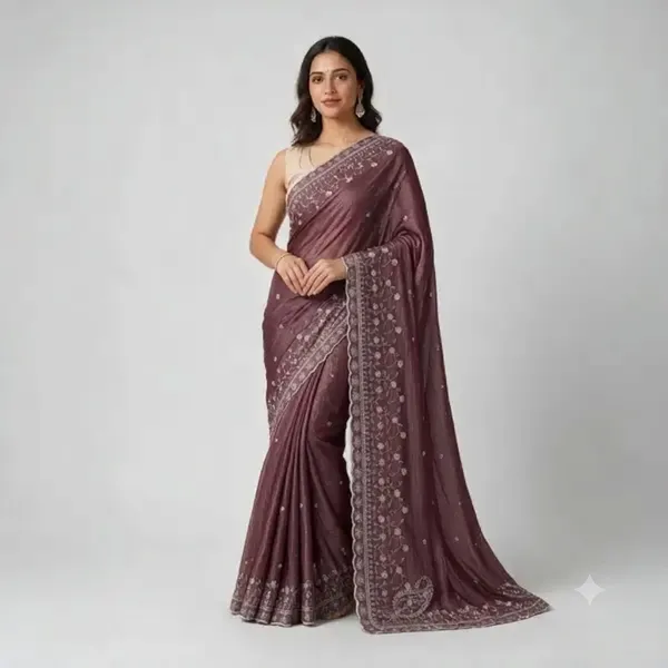 Mauve_Soft_Crunchy_Crush_Saree_For_Women