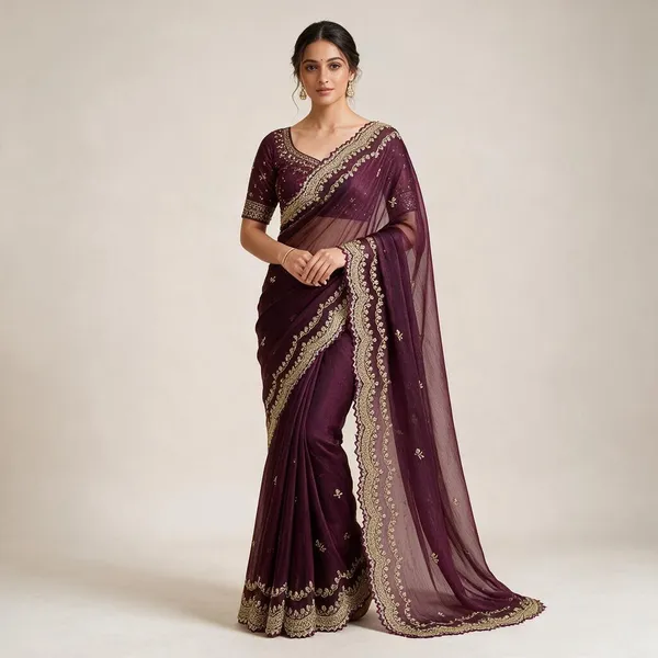 Purple_Vichitra_Silk_Saree_For_Women