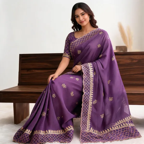 Purple_Vichitra_Silk_Saree_For_Women