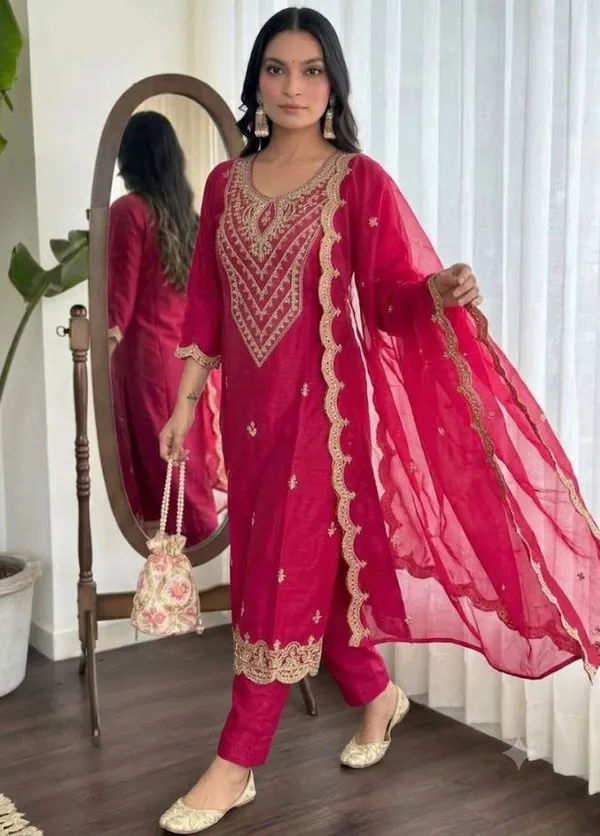 Pink_Rayon_Slub_Straight_Embroidered_Kurta_Set_For_Women