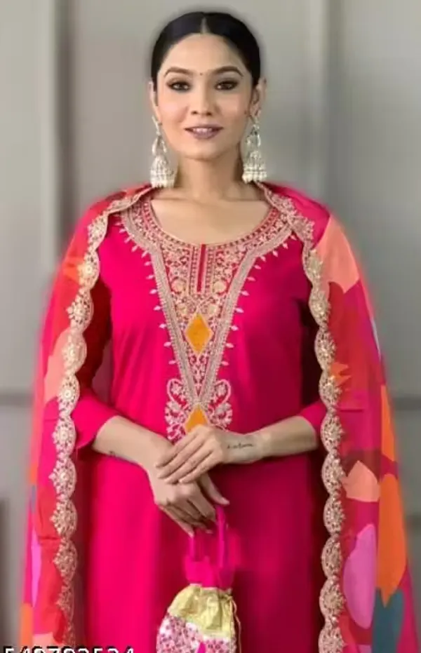 Pink_Rayon_Slub_Straight_Embroidered_Kurta_Set_For_Women