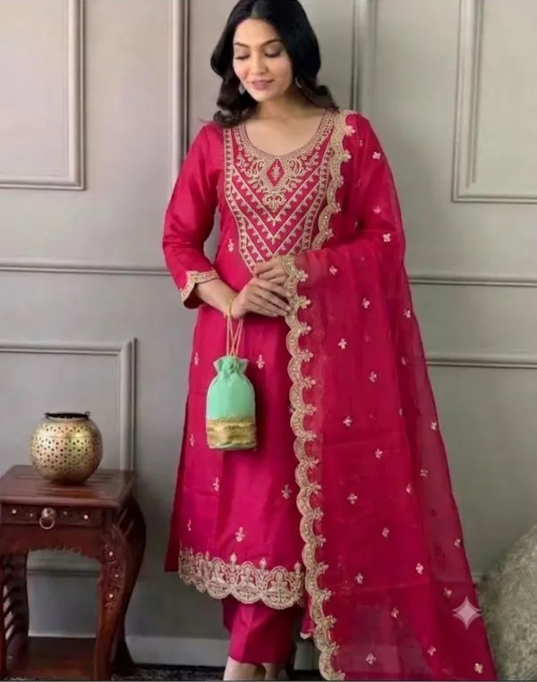 Pink_Rayon_Slub_Straight_Embroidered_Kurta_Set_For_Women
