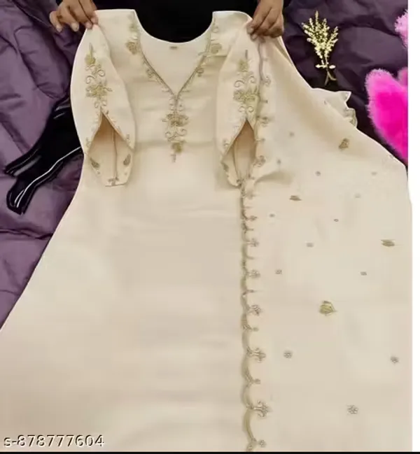 Ivory_Rayon_Slub_Straight_Embroidered_Kurta_Set_For_Women