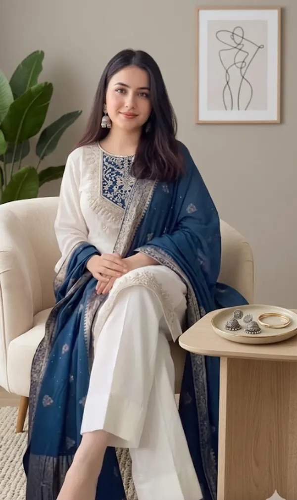 Ivory_Rayon_Slub_Straight_Printed_Kurta_Set_For_Women
