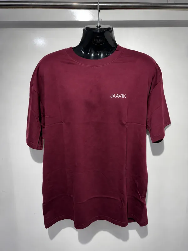 Oversized_Wine_Cotton_T-Shirt_for_Men