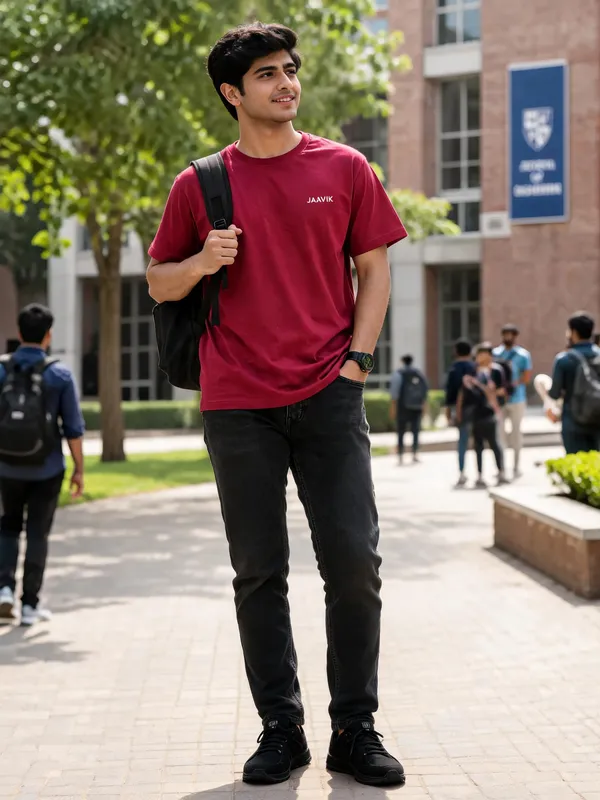 Maroon_Regular_Fit_Cotton_T-Shirt_for_Men