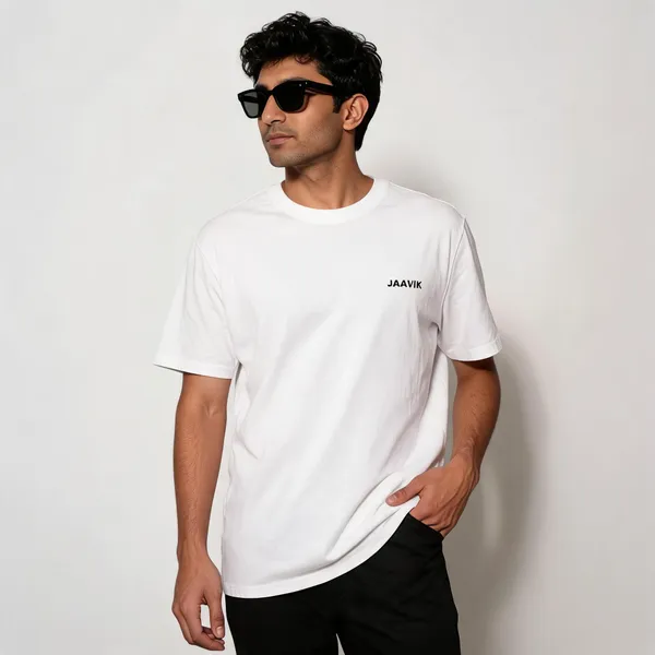White_Regular_Fit_Cotton_T-Shirt_For_Men