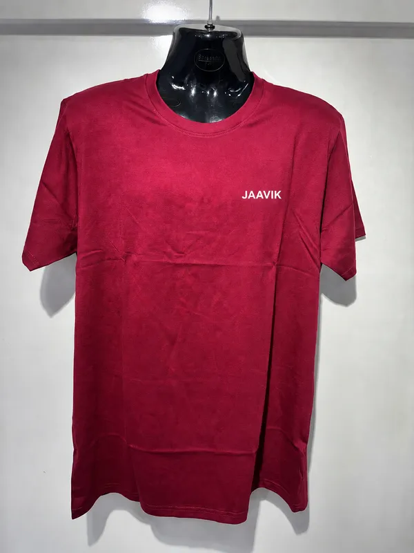 Maroon_Regular_Fit_Cotton_T-Shirt_for_Men