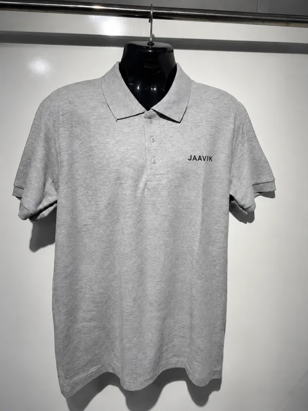 Grey_Cotton_Polo_T-Shirt_for_Men