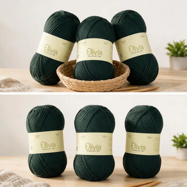 GANGA_Olivia_Hand_Knitting_And_Crochet_Yarn._100GM_OLV030_-_Pack_of_3