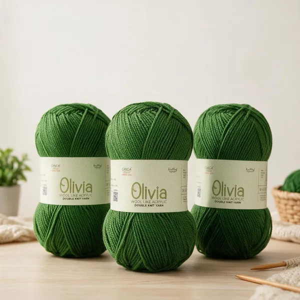 GANGA_Olivia_Hand_Knitting_And_Crochet_Yarn._100GM_OLV060_-_Pack_of_3