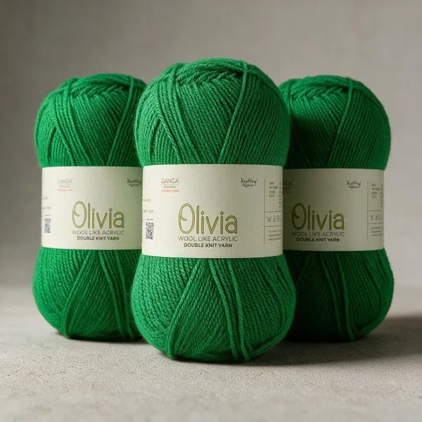 GANGA_Olivia_Hand_Knitting_And_Crochet_Yarn._100GM_OLV049_-_Pack_of_3