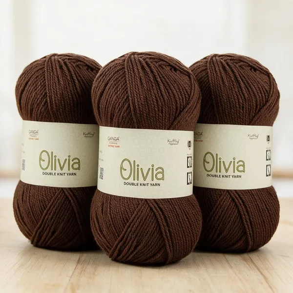 GANGA_Olivia_Hand_Knitting_And_Crochet_Yarn._100GM_OLV014_-_Pack_of_3