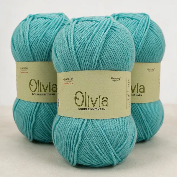 GANGA_Olivia_Hand_Knitting_And_Crochet_Yarn._100GM_OLV022_-_Pack_of_3