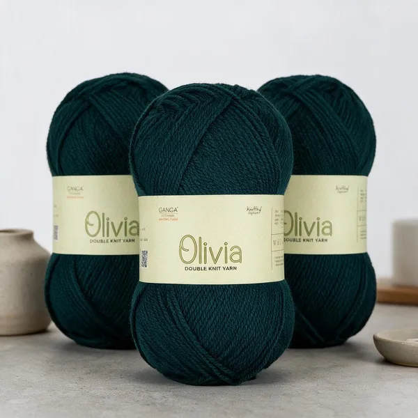 GANGA_Olivia_Hand_Knitting_And_Crochet_Yarn._100GM_OLV030_-_Pack_of_3
