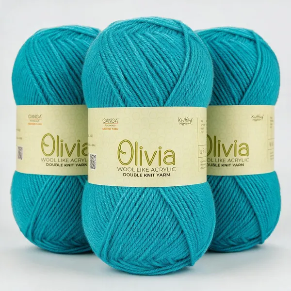 GANGA_Olivia_Hand_Knitting_And_Crochet_Yarn._100GM_OLV041_-_Pack_of_3