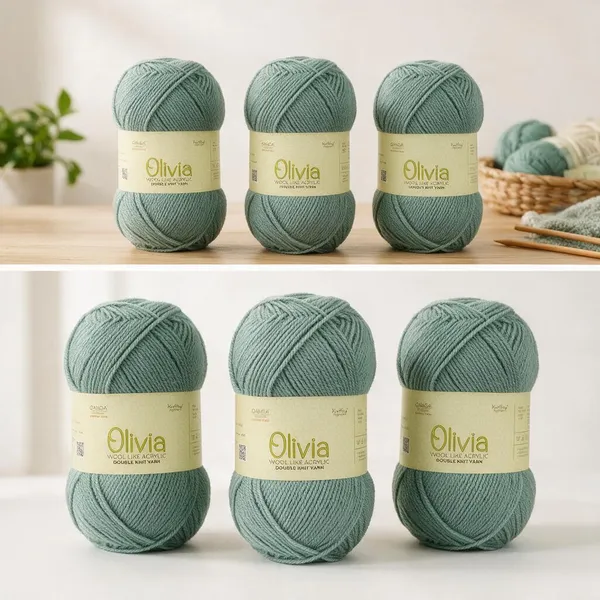 GANGA_Olivia_Hand_Knitting_And_Crochet_Yarn._100GM_OLV046_-_Pack_of_3