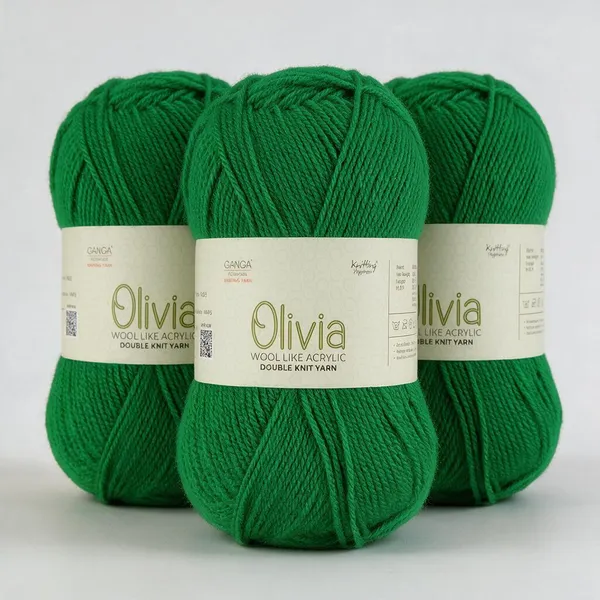 GANGA_Olivia_Hand_Knitting_And_Crochet_Yarn._100GM_OLV049_-_Pack_of_3