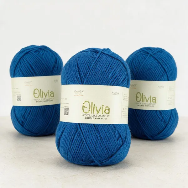 GANGA_Olivia_Hand_Knitting_And_Crochet_Yarn._100GM_OLV050_-_Pack_of_3