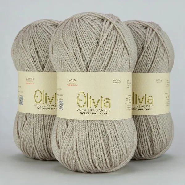 GANGA_Olivia_Hand_Knitting_And_Crochet_Yarn._100GM_OLV057_-_Pack_of_3