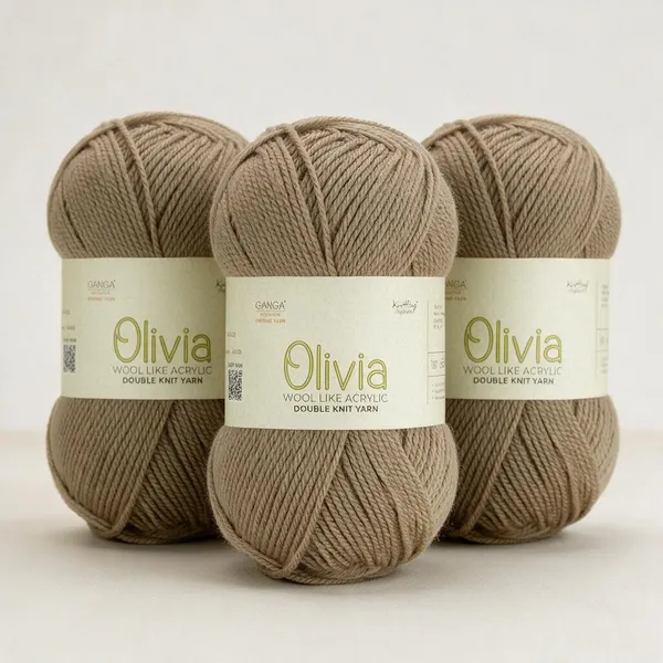 GANGA_Olivia_Hand_Knitting_And_Crochet_Yarn._100GM_OLV063_-_Pack_of_3