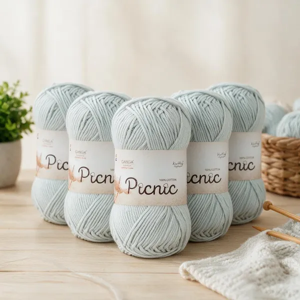 Ganga_Picnic_100%_Cotton_Knitting_Yarn_–_Soft_&_Natural