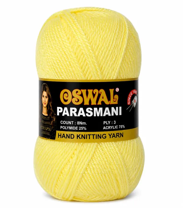 Oswal_Parasmani_Hand_Knitting_Yarn/Wool/Woollen_Thread,_3_Ply,__75%_Acrylic_&_25%_Polyamide,_(1_ball-100g_Each),_Very_Soft_Yarn_for,_Crochet,_Sweaters,_Shawls_&_Crafts_(Shade_29:_Light_Khaki_/_Camel_-_Pack_of_3