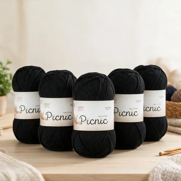 Ganga_Picnic_100%_Cotton_Knitting_Yarn_–_Soft_&_Natural