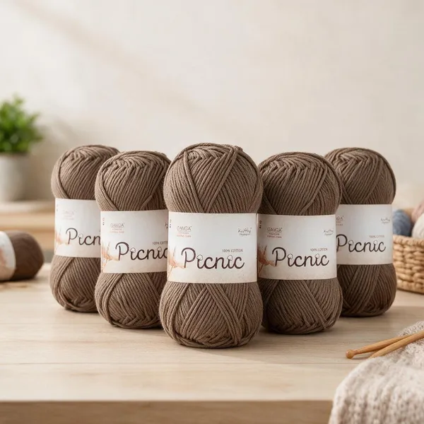 Ganga_Picnic_100%_Cotton_Knitting_Yarn_–_Soft_&_Natural