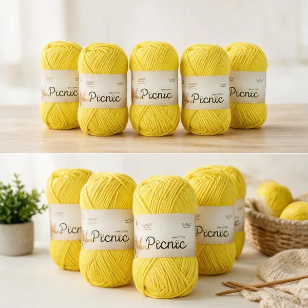 Ganga_Picnic_100%_Cotton_Knitting_Yarn_–_Soft_&_Natural_-_Pack_of_5
