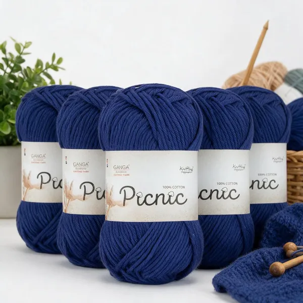 Ganga_Picnic_100%_Cotton_Knitting_Yarn_–_Soft_&_Natural_-_Pack_of_5