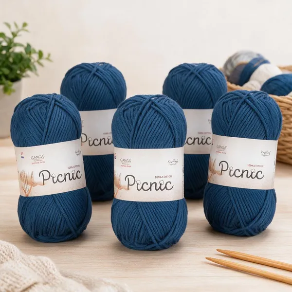 Ganga_Picnic_100%_Cotton_Knitting_Yarn_–_Soft_&_Natural_-_Pack_of_5