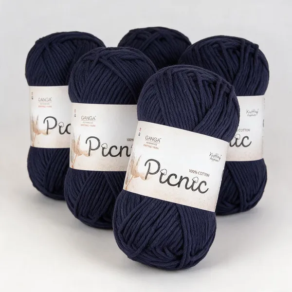 Ganga_Picnic_100%_Cotton_Knitting_Yarn_–_Soft_&_Natural_-_Pack_of_5