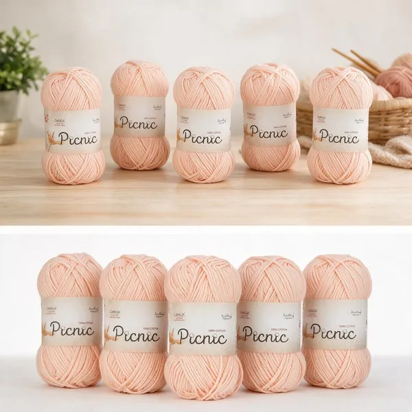 Ganga_Picnic_100%_Cotton_Knitting_Yarn_–_Soft_&_Natural_-_Pack_of_5