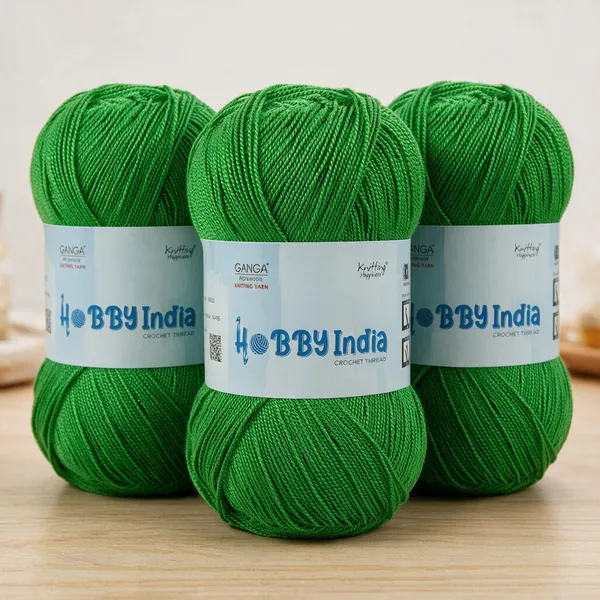 Ganga_Acrowools_Hobby_India_Crochet_Thread_for_All_Seasons_-_100%_Acrylic-_400mtr-100gm___Shade_no_HB05-Fern_Green