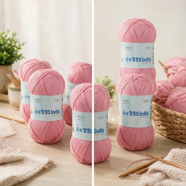 Ganga_Acrowools_Hobby_India_Crochet_Thread_for_All_Seasons_-_100%_Acrylic-_400mtr-100gm___Shade_no_HB09-Baby_Pink