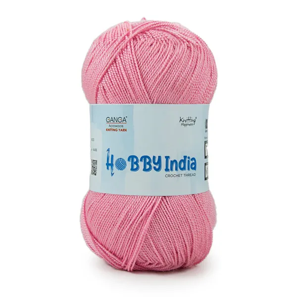 Ganga_Acrowools_Hobby_India_Crochet_Thread_for_All_Seasons_-_100%_Acrylic-_400mtr-100gm___Shade_no_HB09-Baby_Pink
