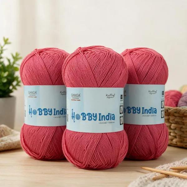 Ganga_Acrowools_Hobby_India_Crochet_Thread_for_All_Seasons_-_100%_Acrylic-_400mtr-100gm___Shade_no_HB20-Dusky_Berry_-_Pack_of_3