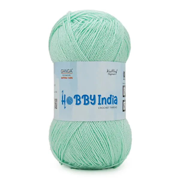 Ganga_Acrowools_Hobby_India_Crochet_Thread_for_All_Seasons_-_100%_Acrylic-_400mtr-100gm___Shade_no__HB69-Aqua_-_Pack_of_3